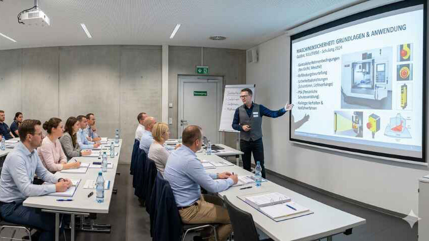Maschinensicherheit-Schulung