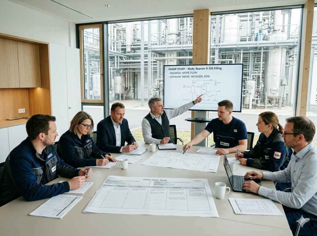 Anlagensicherheit Prozesstechnik HAZOP