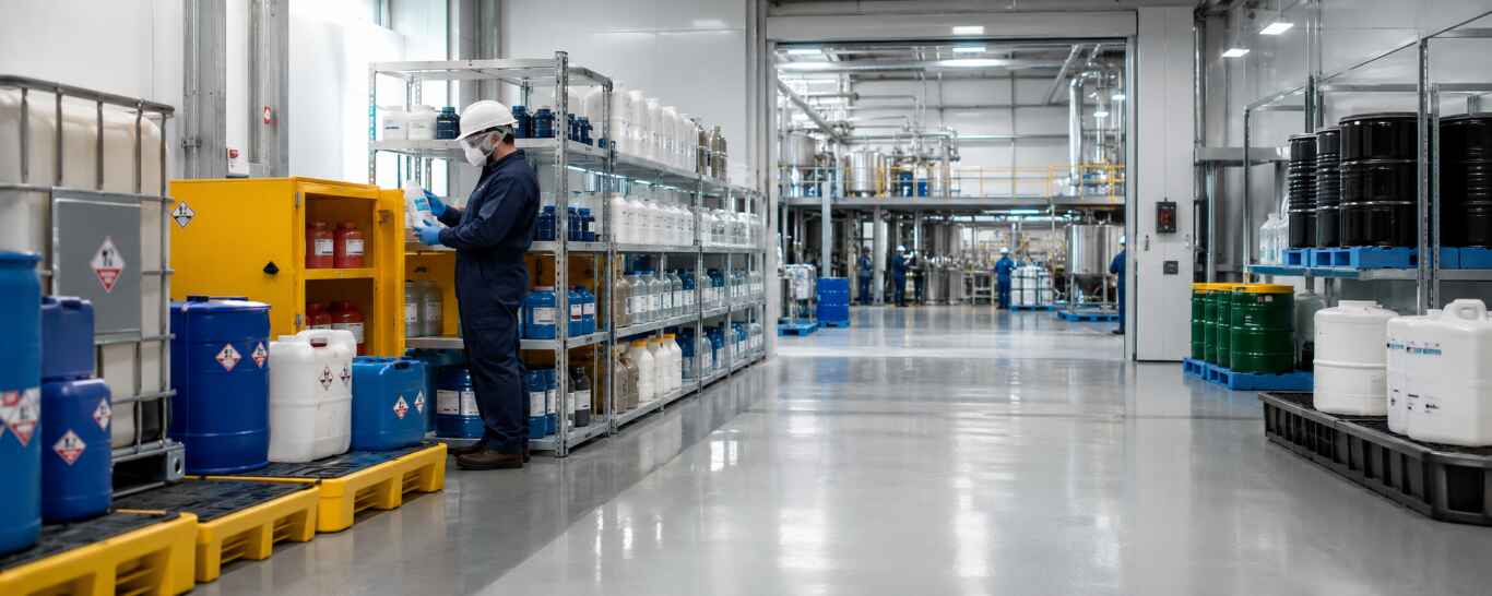 Wirtschaftlichkeit Gefahrstoffmanagement Produktion
